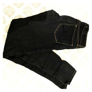 Two pairs of flying monkey dark jeans